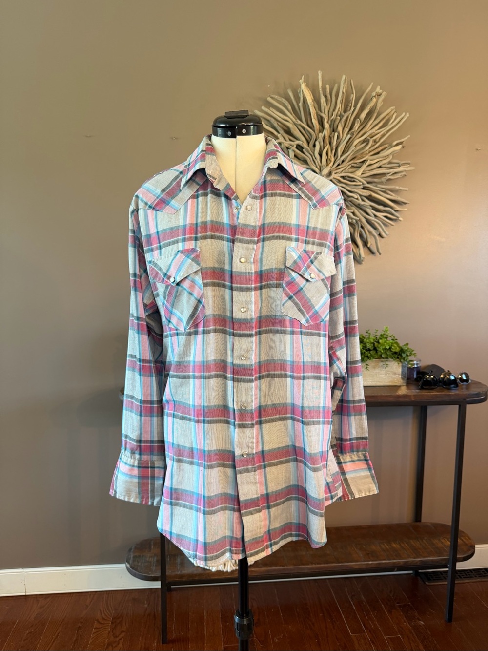 Vintage Karman Snap shirt with pearl snaps